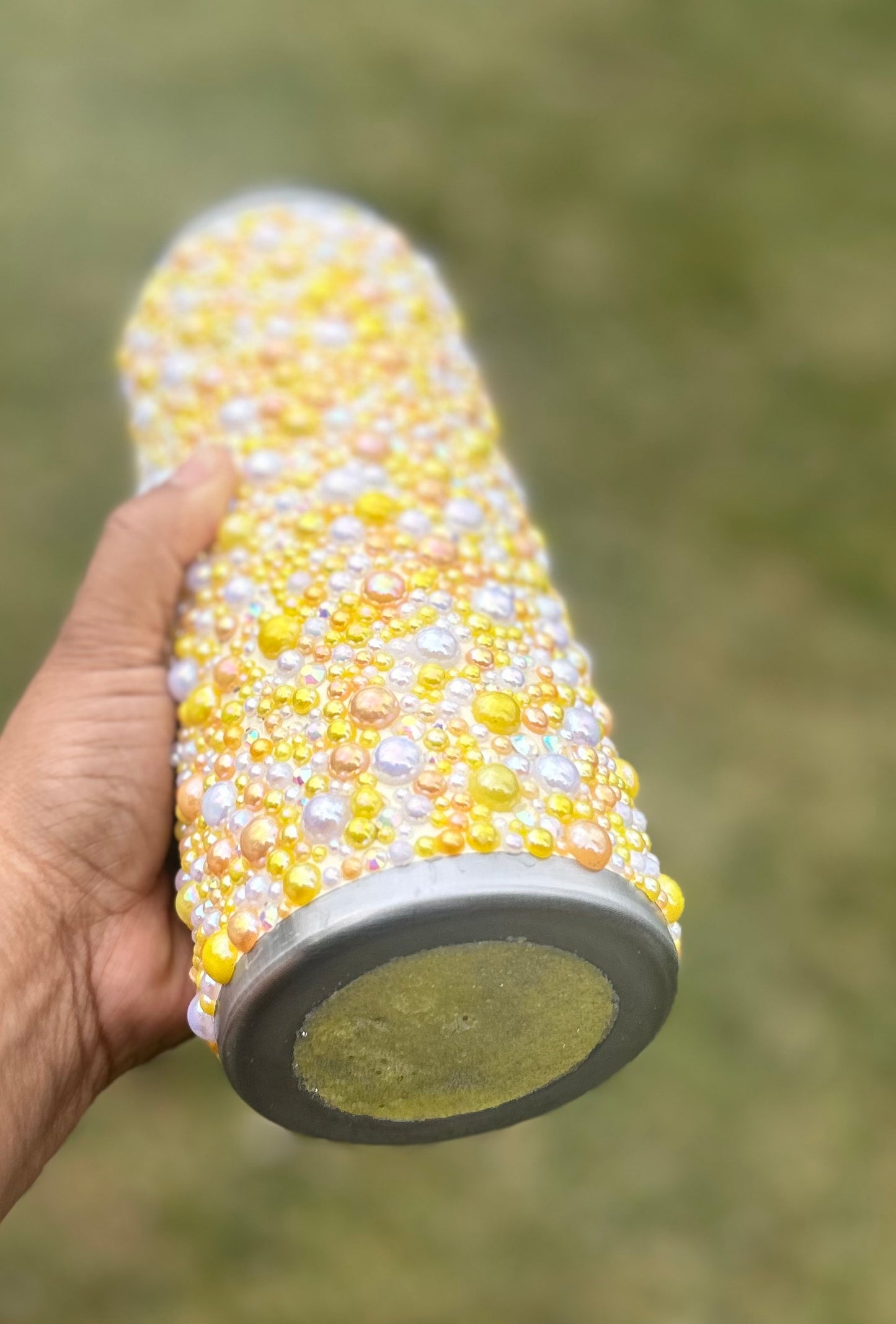 30oz Tumbler - Lovely Lemonade with Ice and Lemon Slice Lid